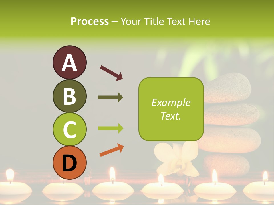 Peace Flower Leaf PowerPoint Template