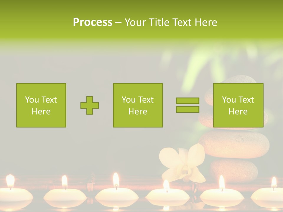 Peace Flower Leaf PowerPoint Template