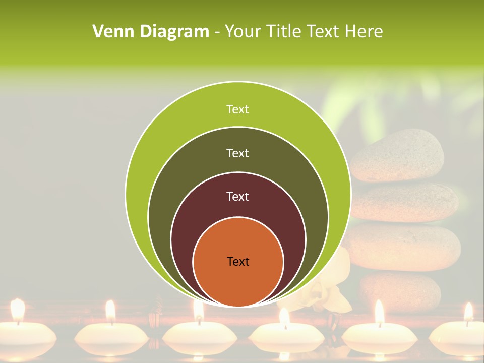 Peace Flower Leaf PowerPoint Template