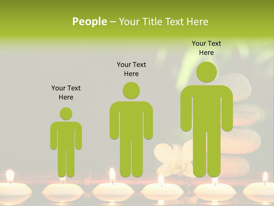 Peace Flower Leaf PowerPoint Template