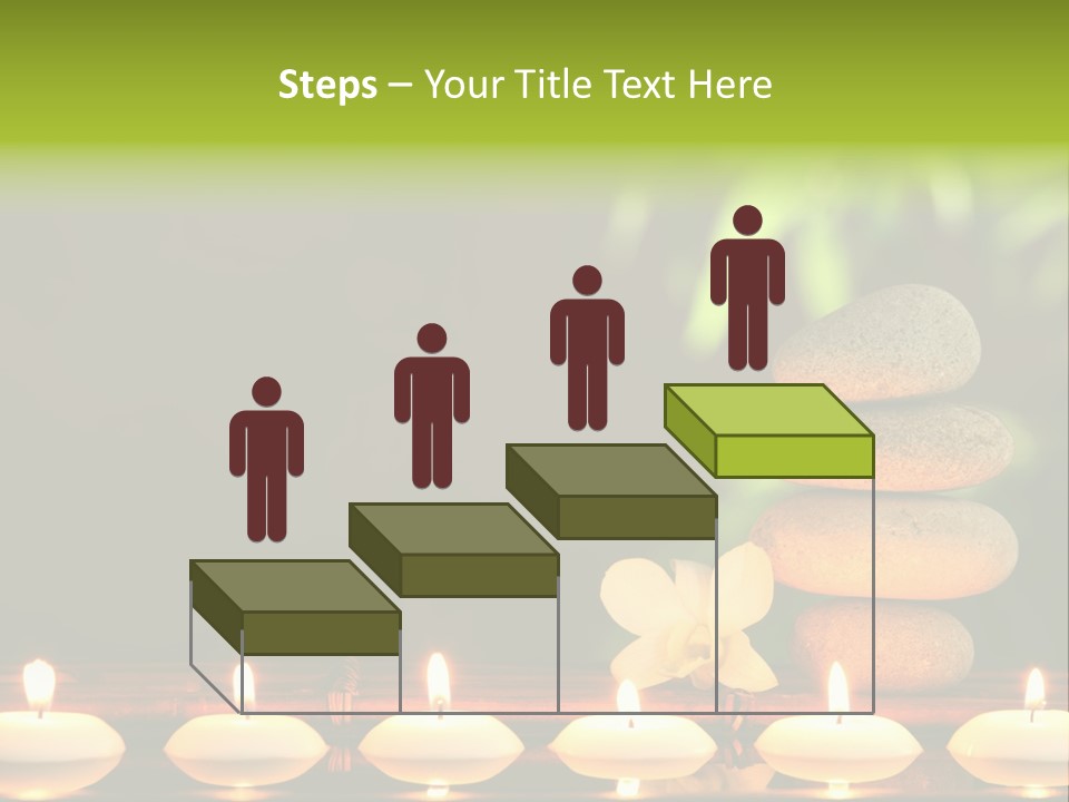Peace Flower Leaf PowerPoint Template