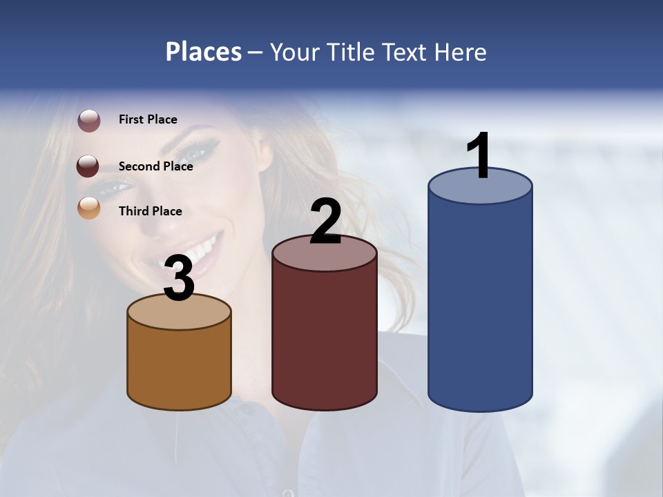 Adult Young Agent PowerPoint Template