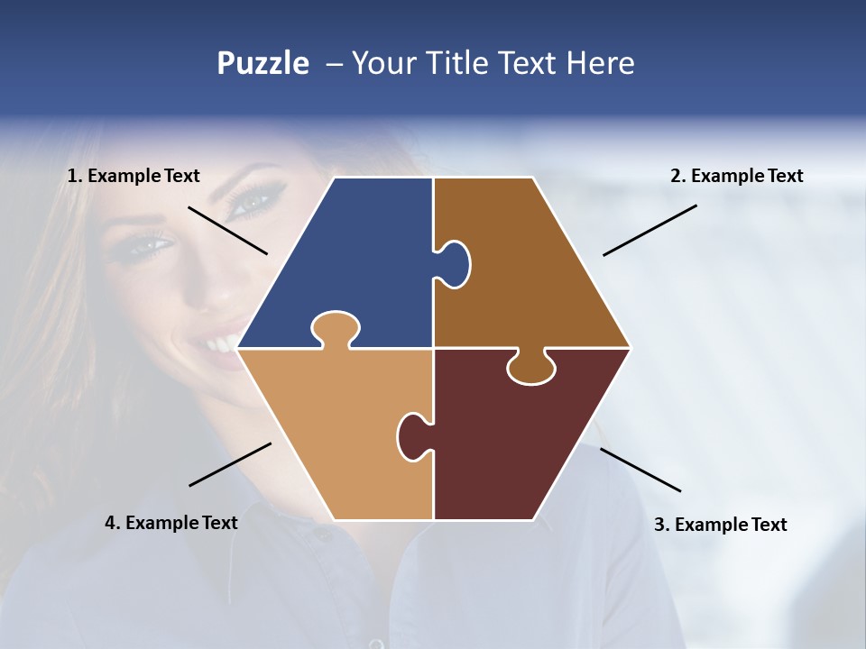 Adult Young Agent PowerPoint Template