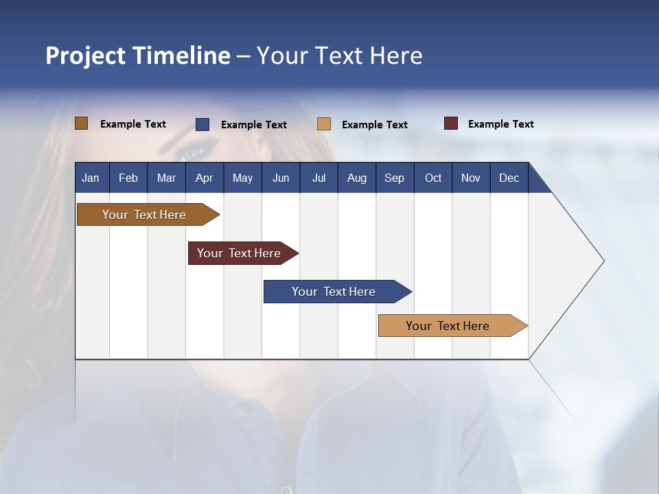 Adult Young Agent PowerPoint Template