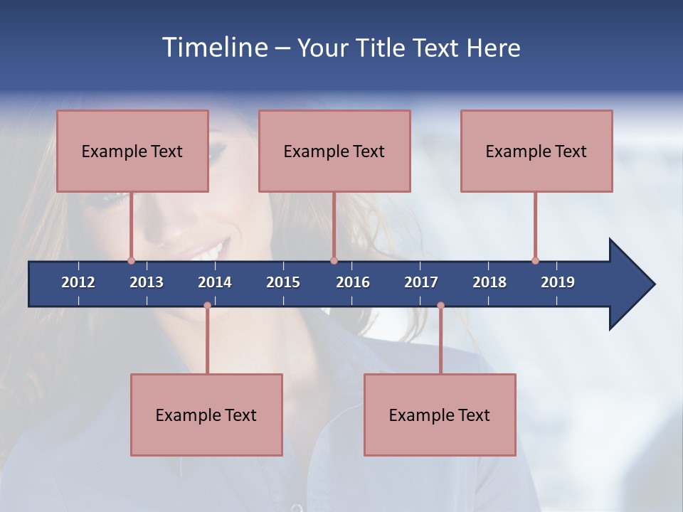 Adult Young Agent PowerPoint Template