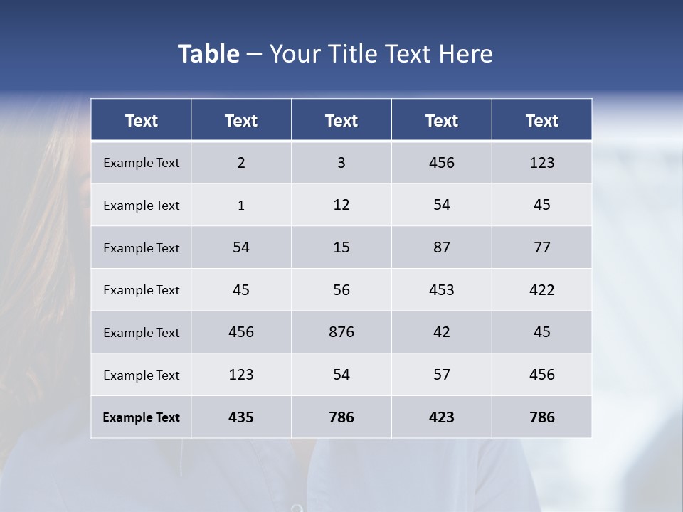 Adult Young Agent PowerPoint Template