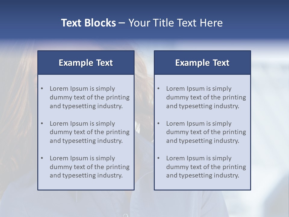 Adult Young Agent PowerPoint Template