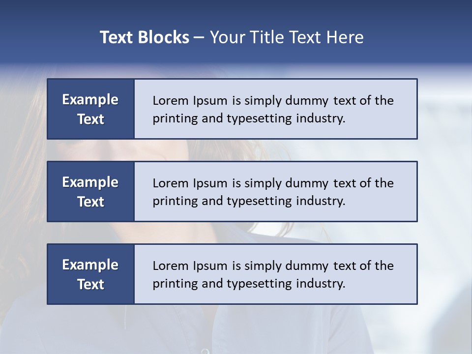 Adult Young Agent PowerPoint Template