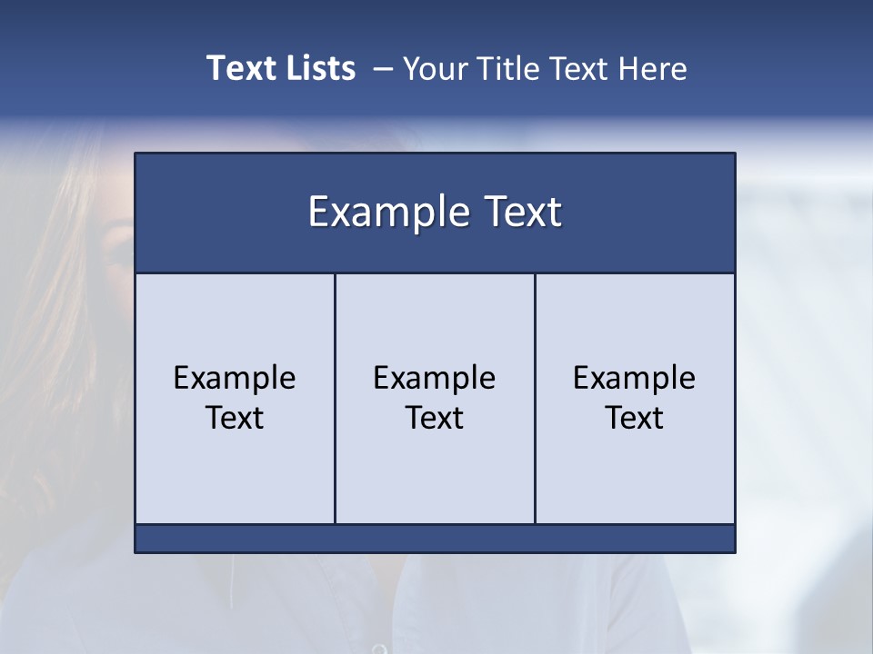 Adult Young Agent PowerPoint Template