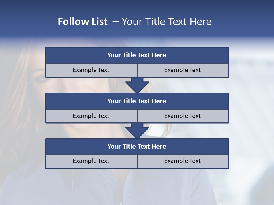 Adult Young Agent PowerPoint Template