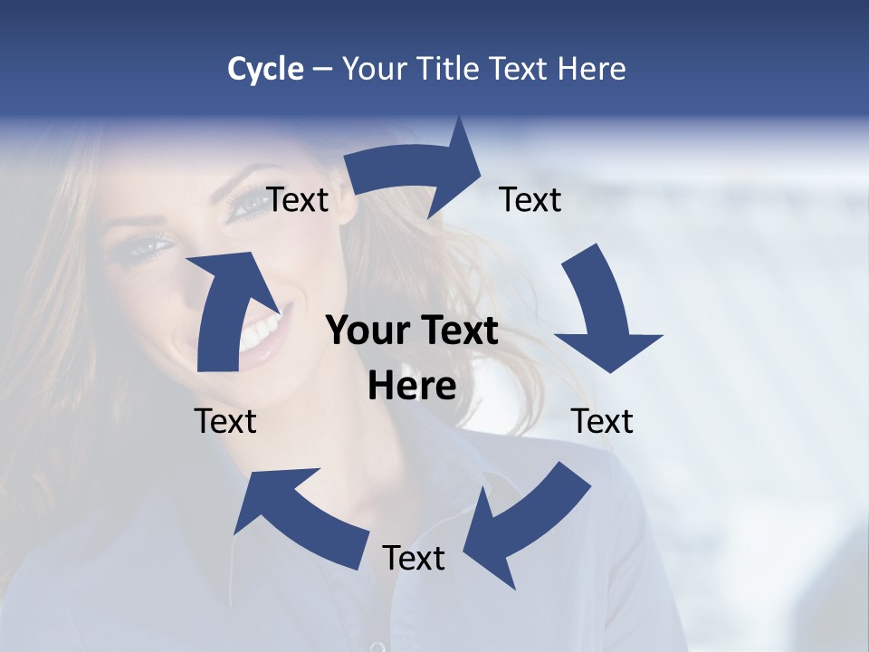 Adult Young Agent PowerPoint Template