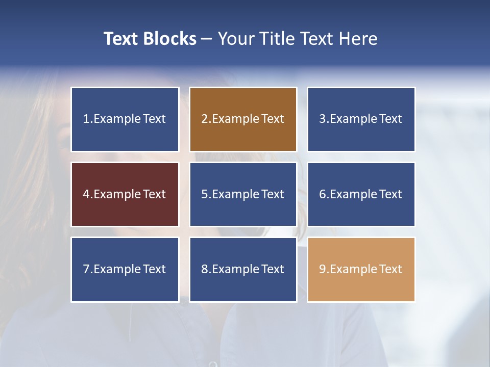 Adult Young Agent PowerPoint Template