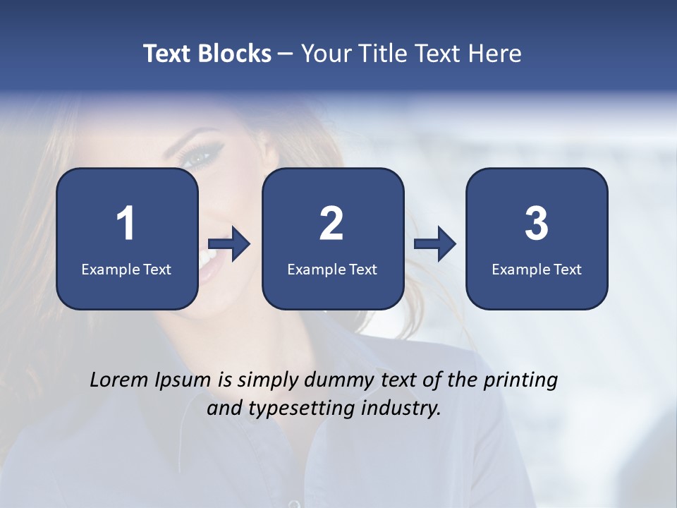 Adult Young Agent PowerPoint Template