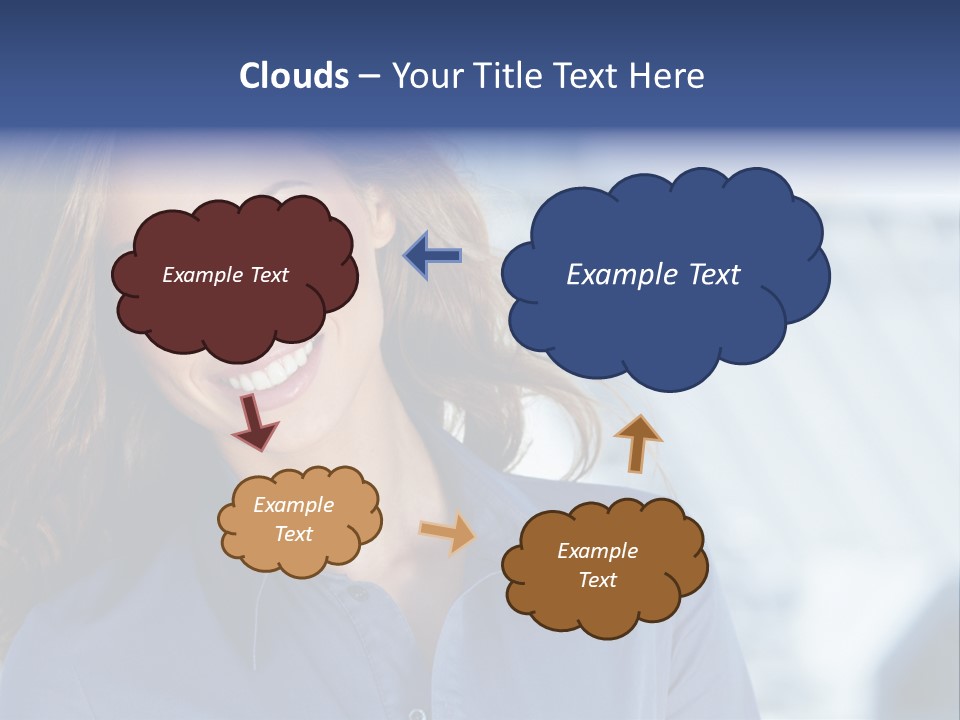 Adult Young Agent PowerPoint Template