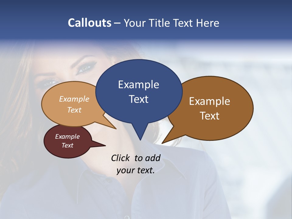 Adult Young Agent PowerPoint Template