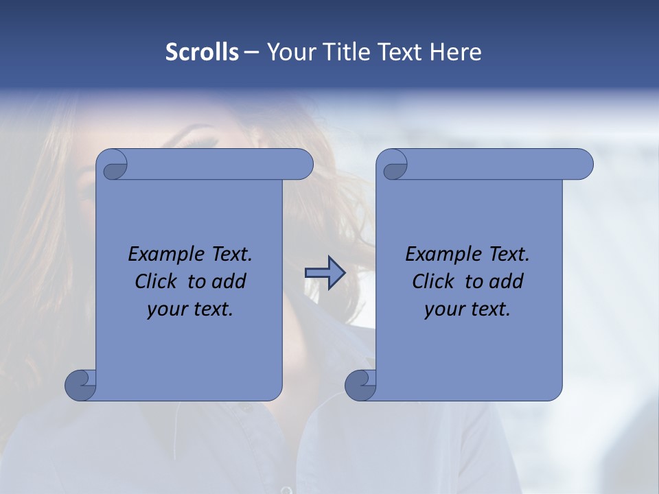Adult Young Agent PowerPoint Template