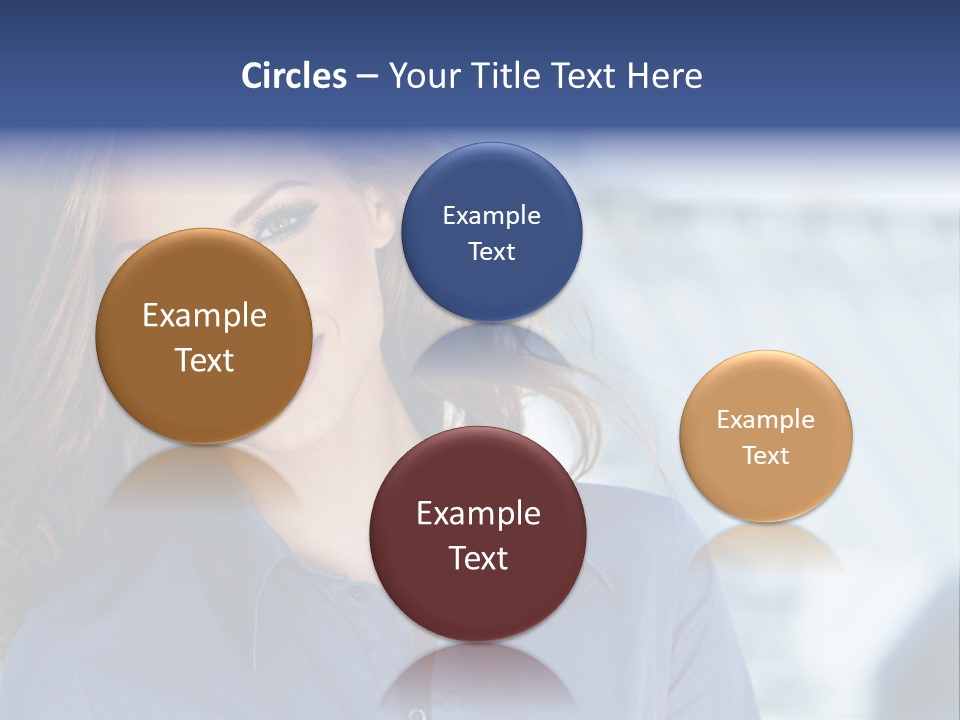 Adult Young Agent PowerPoint Template