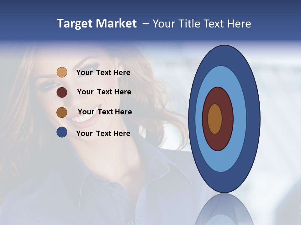 Adult Young Agent PowerPoint Template