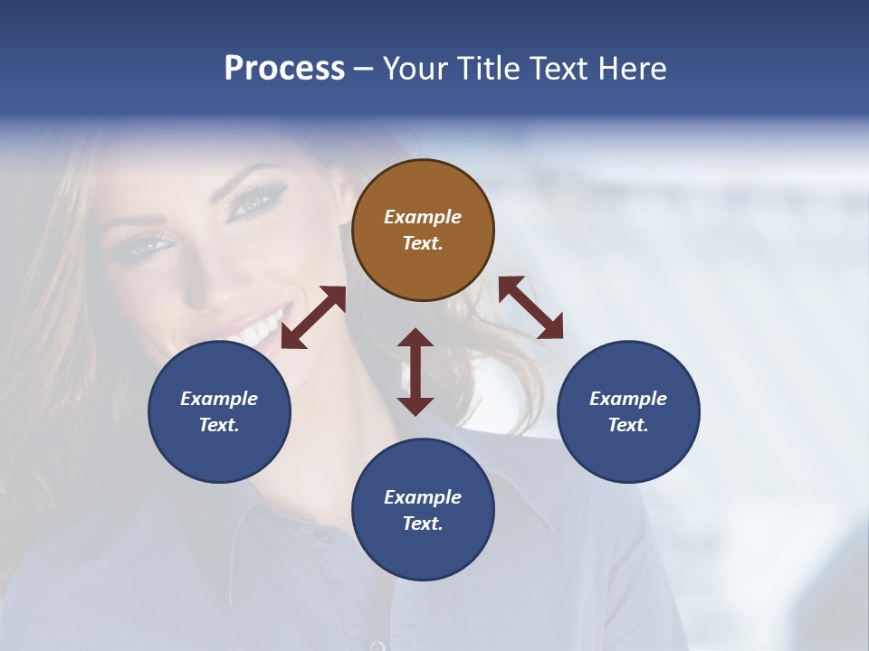 Adult Young Agent PowerPoint Template