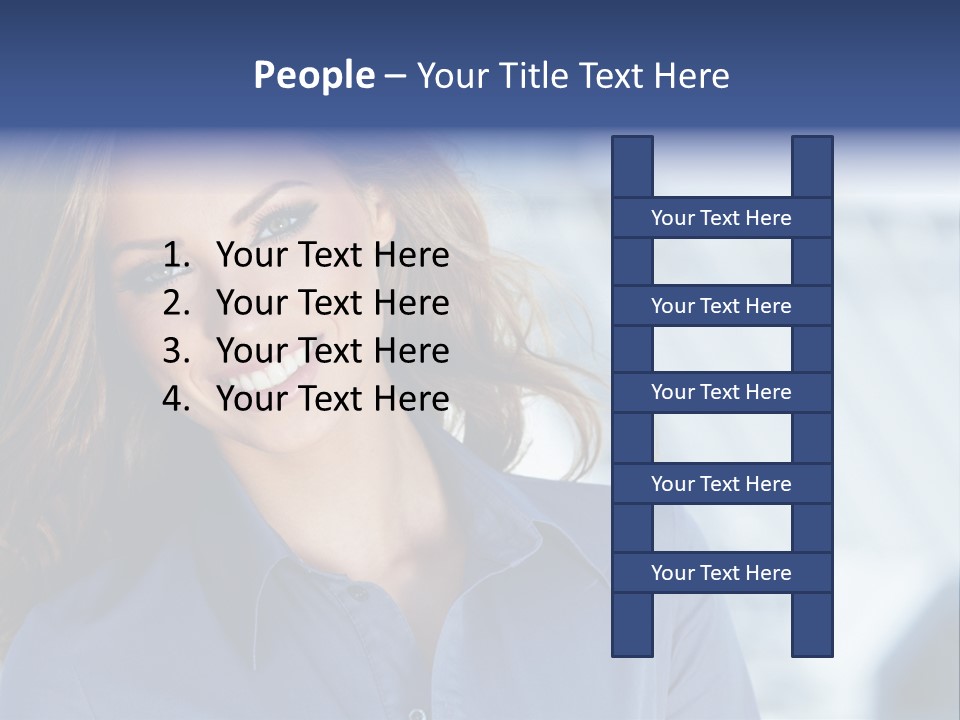 Adult Young Agent PowerPoint Template