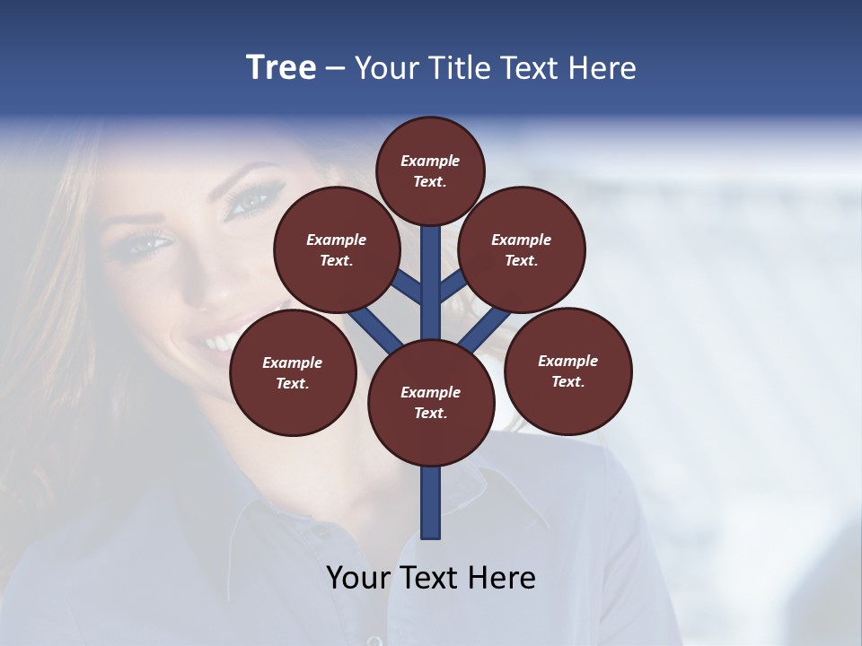 Adult Young Agent PowerPoint Template