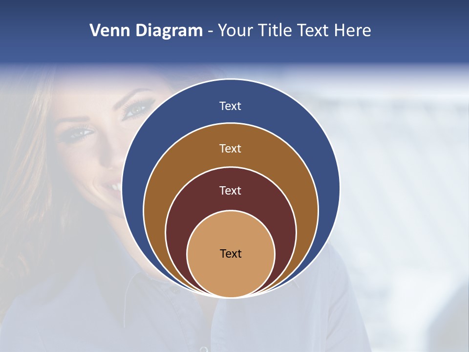 Adult Young Agent PowerPoint Template