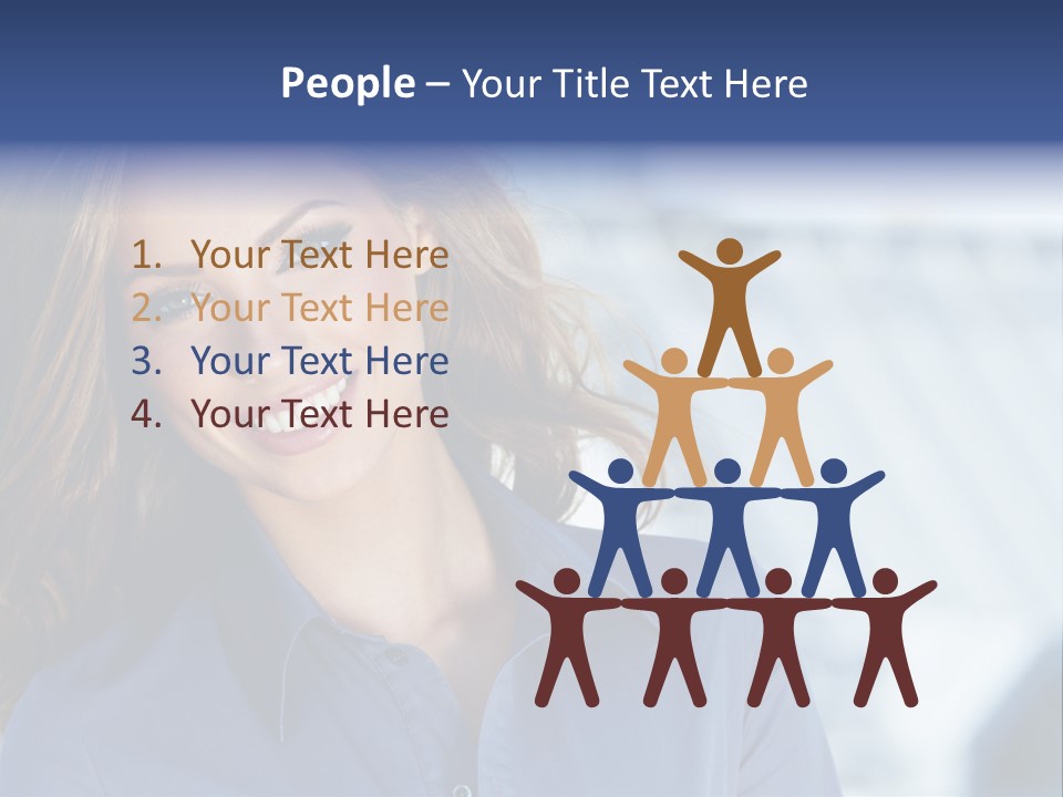 Adult Young Agent PowerPoint Template