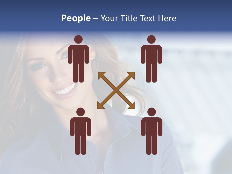 Adult Young Agent PowerPoint Template