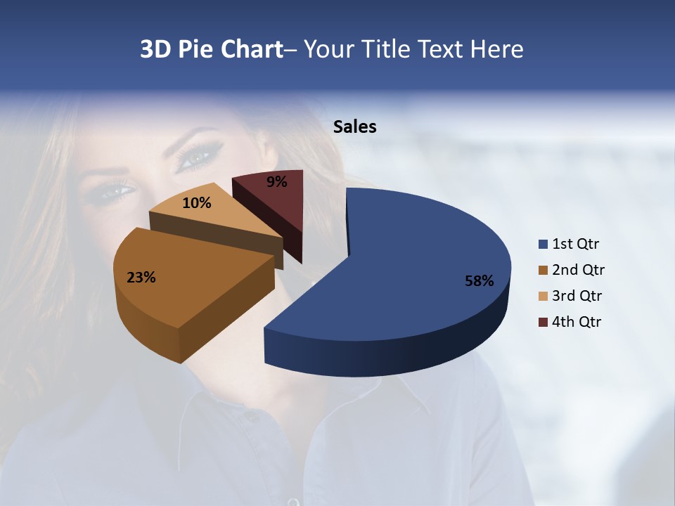 Adult Young Agent PowerPoint Template