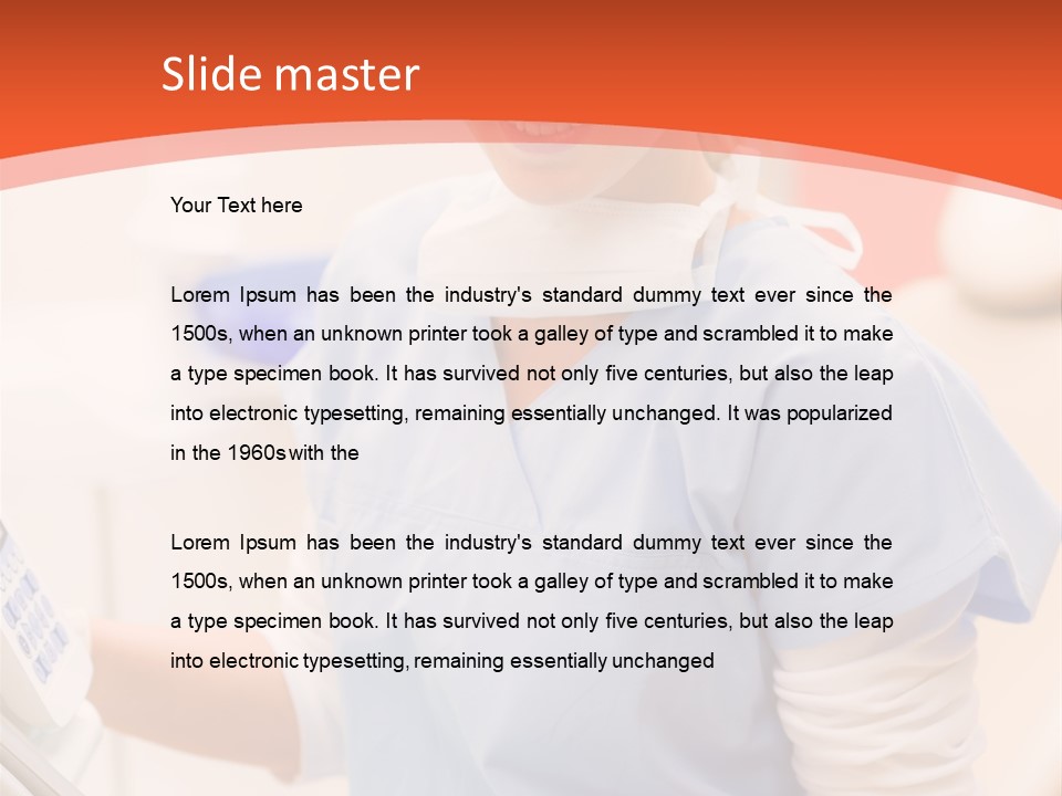 Young Uniform Doctor PowerPoint Template