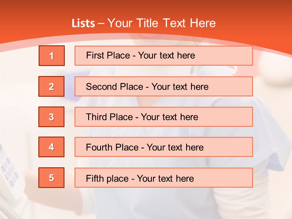 Young Uniform Doctor PowerPoint Template