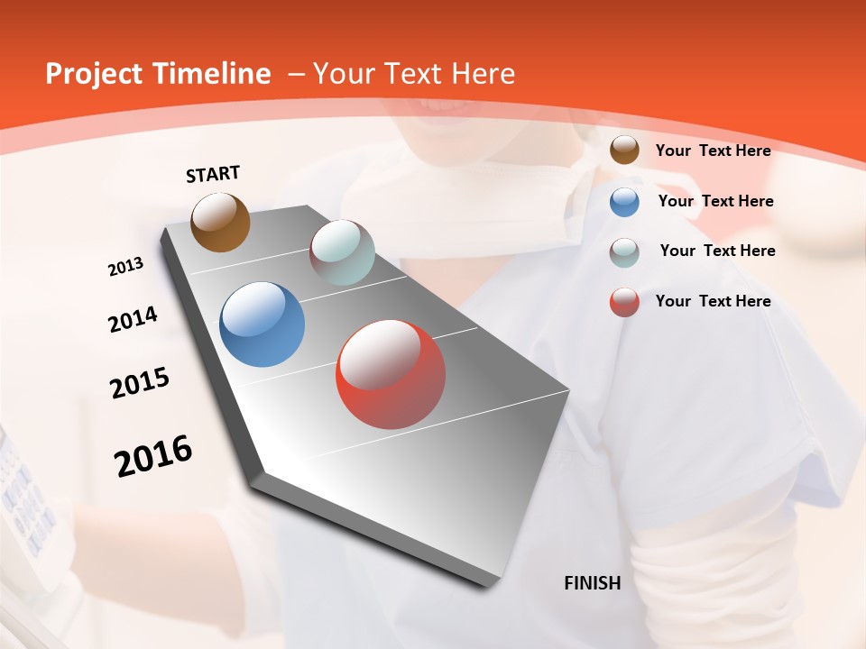 Young Uniform Doctor PowerPoint Template