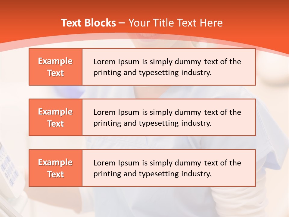 Young Uniform Doctor PowerPoint Template