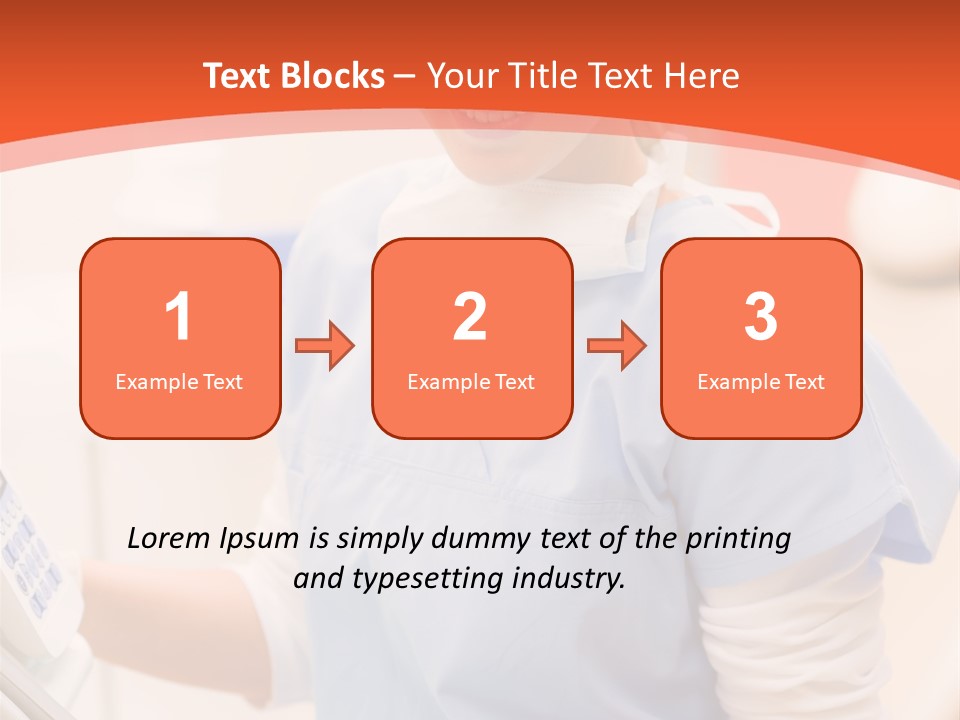 Young Uniform Doctor PowerPoint Template