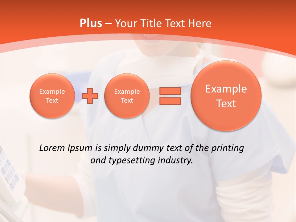 Young Uniform Doctor PowerPoint Template