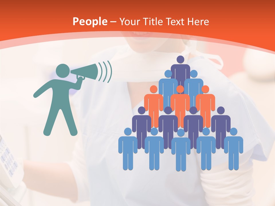 Young Uniform Doctor PowerPoint Template