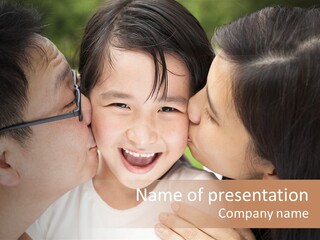 Outdoor Life Child PowerPoint Template