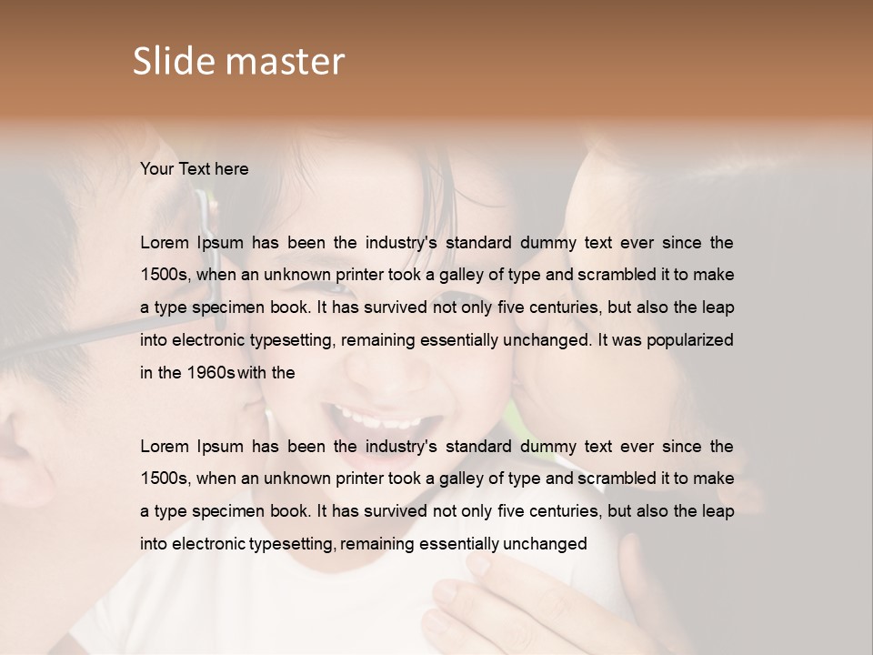 Outdoor Life Child PowerPoint Template