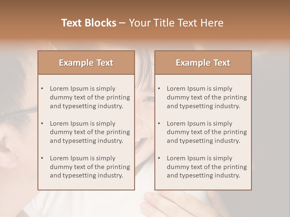 Outdoor Life Child PowerPoint Template