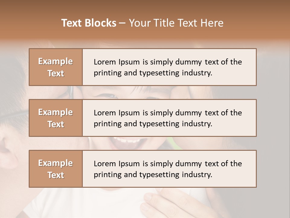 Outdoor Life Child PowerPoint Template