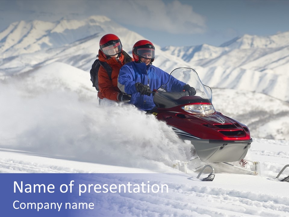 Caucasian Lifestyle Frost PowerPoint Template