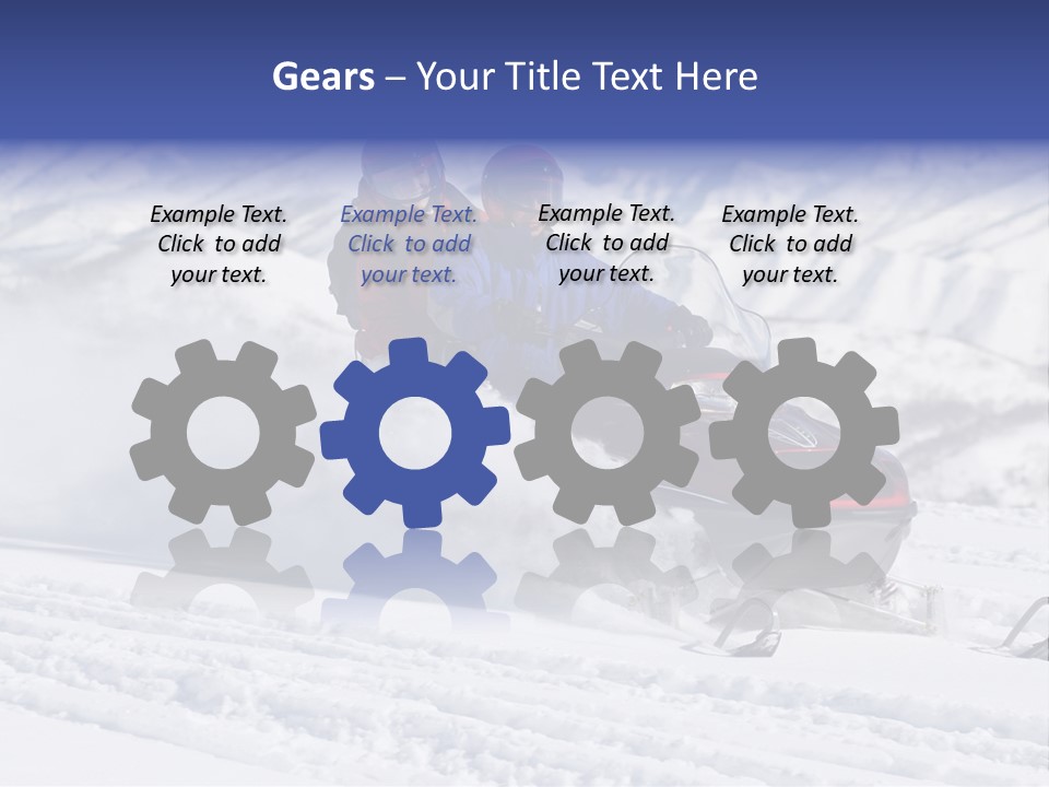 Caucasian Lifestyle Frost PowerPoint Template