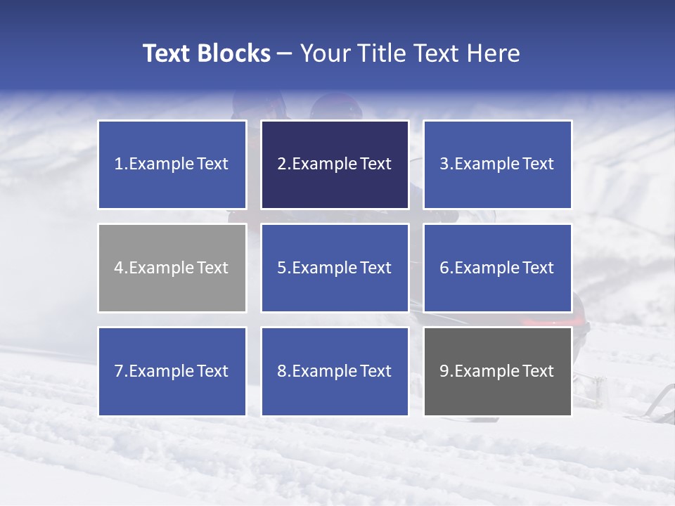 Caucasian Lifestyle Frost PowerPoint Template