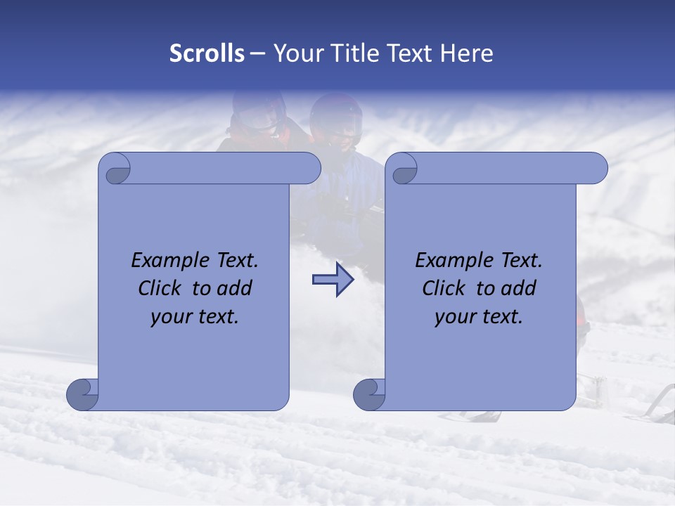 Caucasian Lifestyle Frost PowerPoint Template