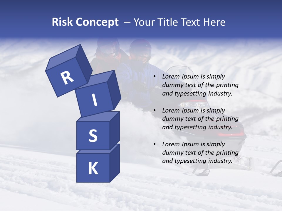 Caucasian Lifestyle Frost PowerPoint Template