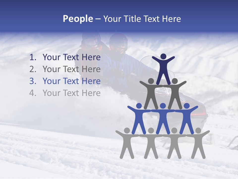 Caucasian Lifestyle Frost PowerPoint Template