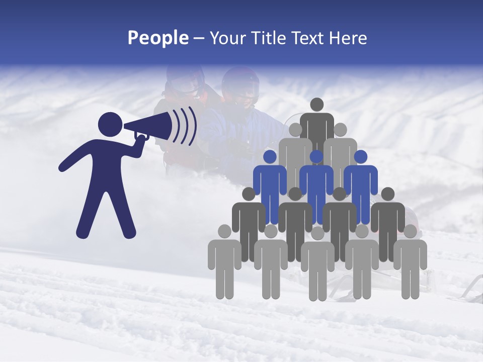 Caucasian Lifestyle Frost PowerPoint Template