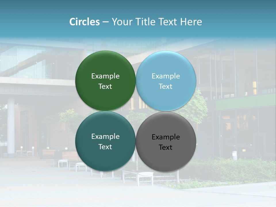 Economy Complex Glass PowerPoint Template
