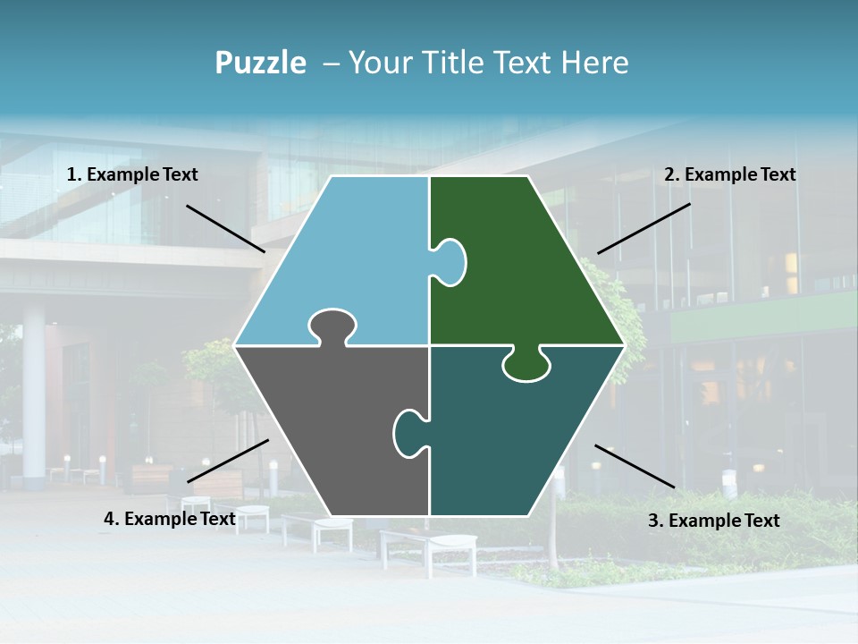 Economy Complex Glass PowerPoint Template