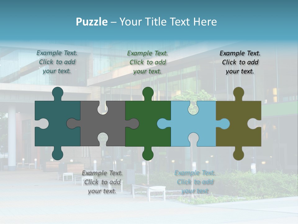 Economy Complex Glass PowerPoint Template